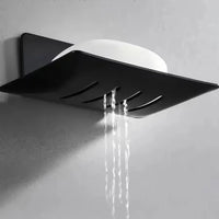Porte-savon mural sans perçage avec drainage intégré – visuel généré par IA