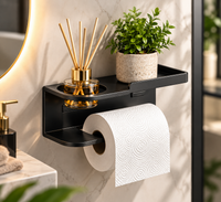 Porte-papier WC mural sans perçage – visuel généré par IA